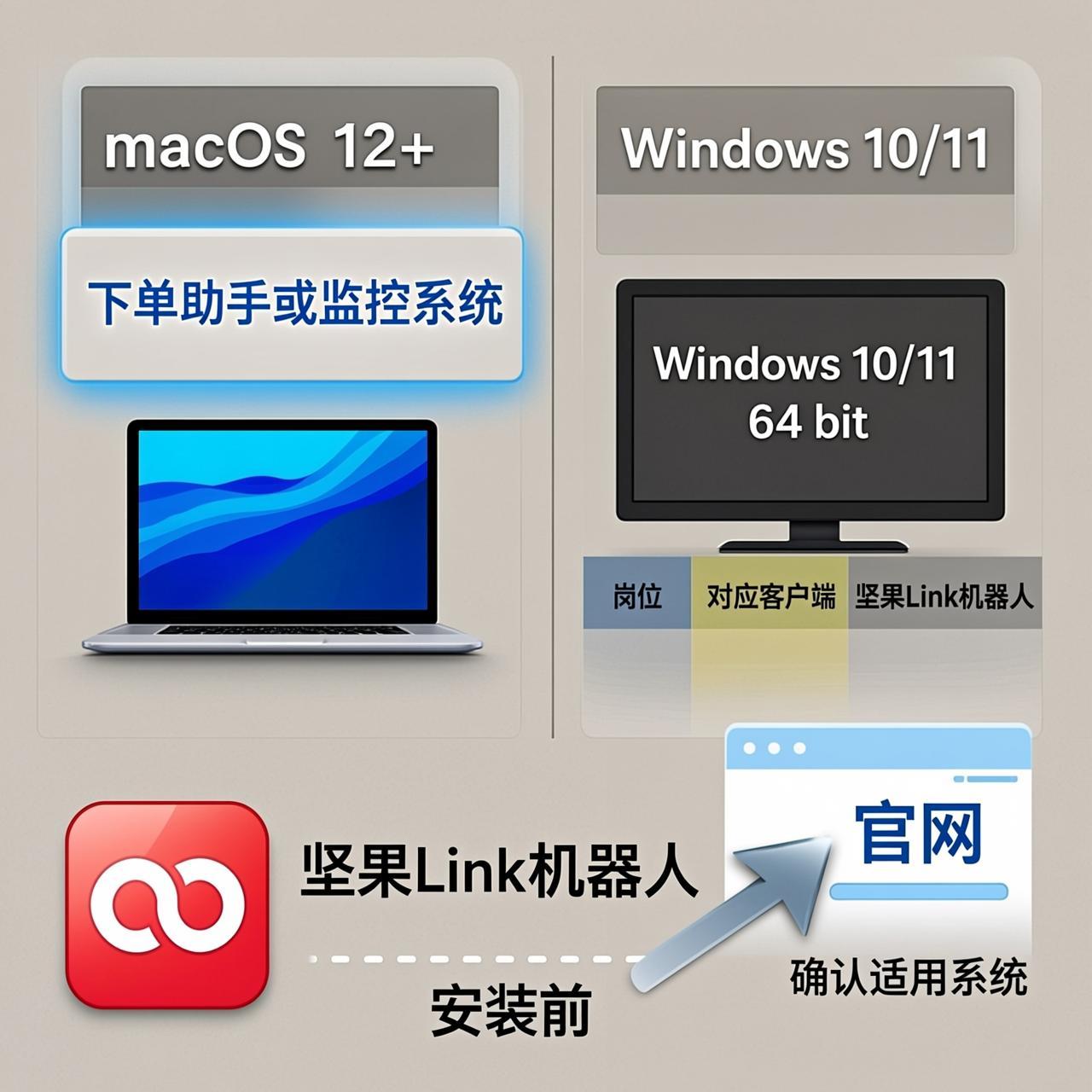 坚果Link下载安装包时为什么要回到 jianguolink.app